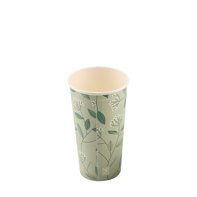 6.5oz Baskılı Sıcak Karton Bardak