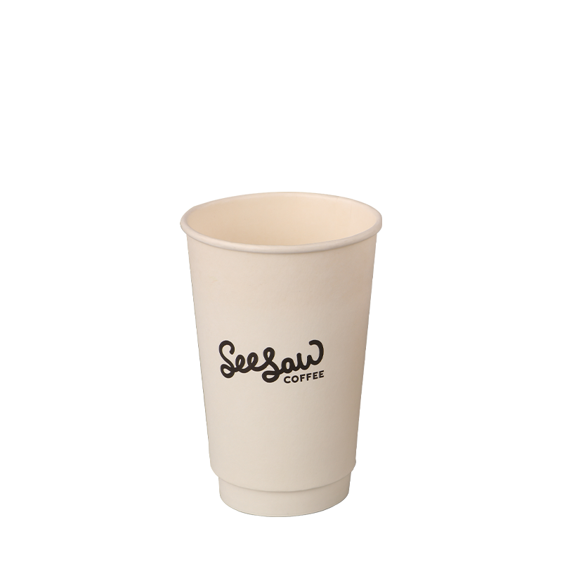 6oz Çift Duvar Sıcak Kahve Kağıt Bardakları