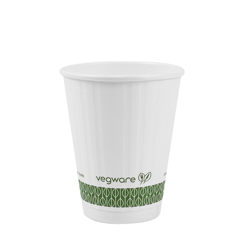 9oz Desenli Kabartmalı Sıcak Karton Bardak