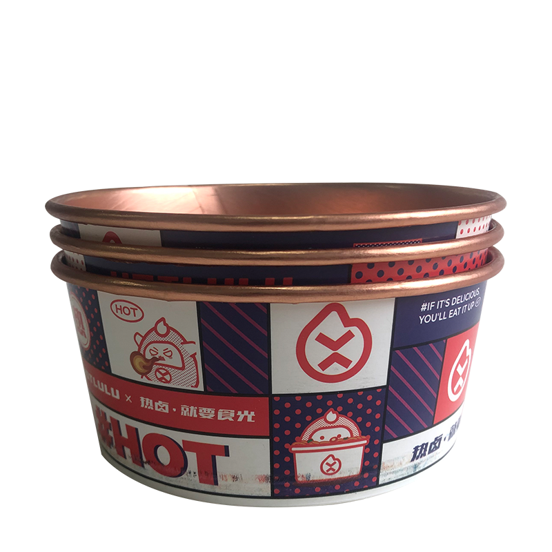 1300ML Yuvarlak Alüminyum Gümüş Salata Kasesi