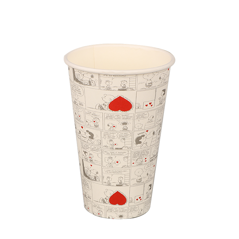 12oz Gübrelenebilir Tek Duvarlı kağıt bardaklar