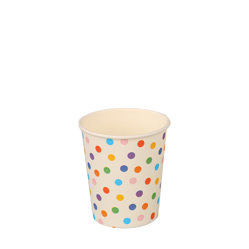 4oz Tek Kullanımlık Geri Dönüştürülebilir Sıcak Kağıt Bardak