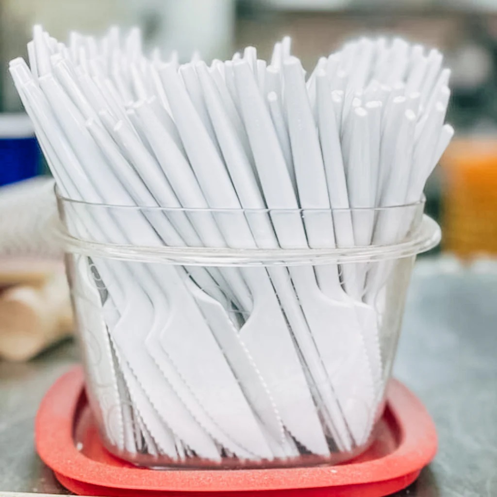 Tek Kullanımlık Plastik Bıçak